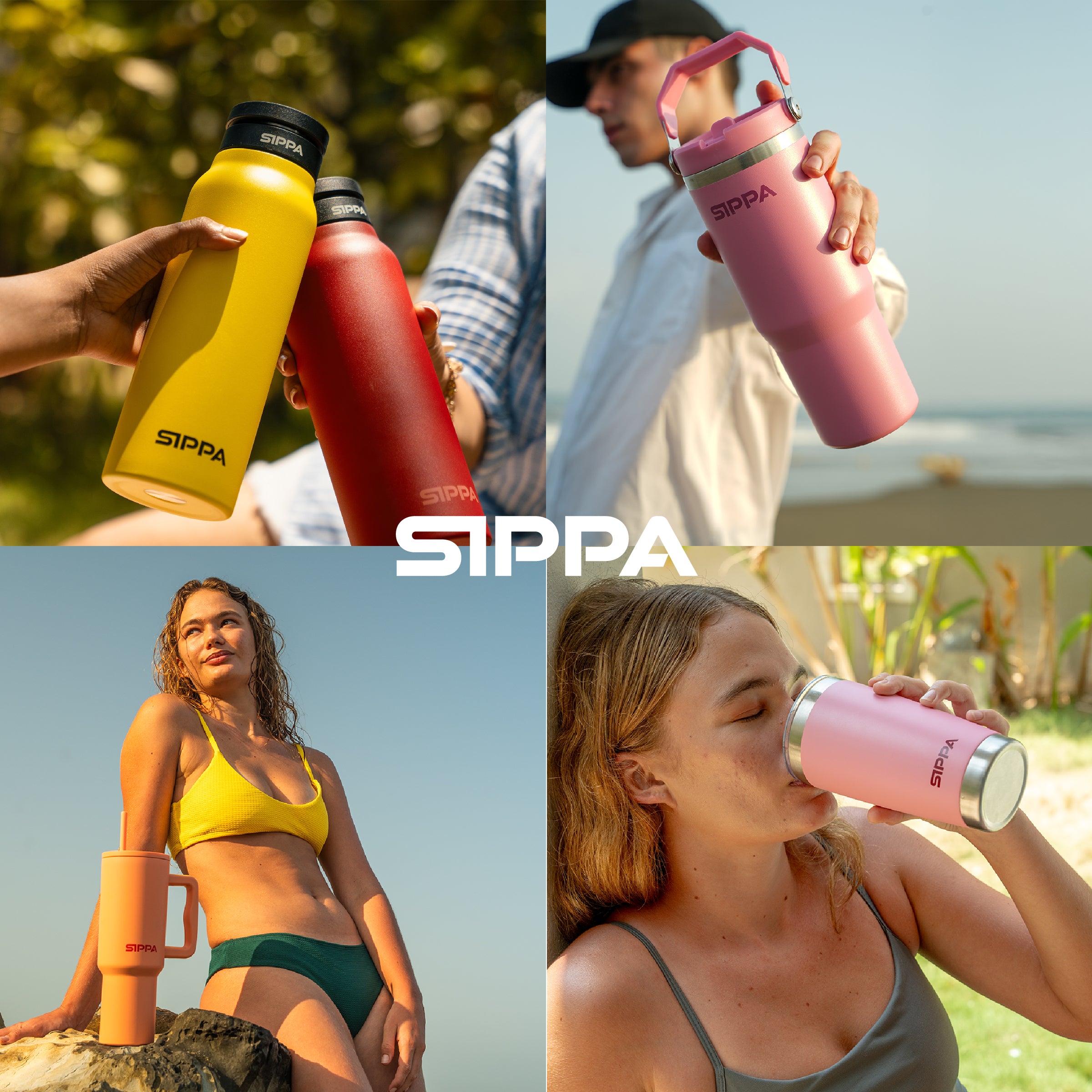 EvoTumbler avec 2 couvercles - 5 couleurs (24 oz avec deux couvercles)