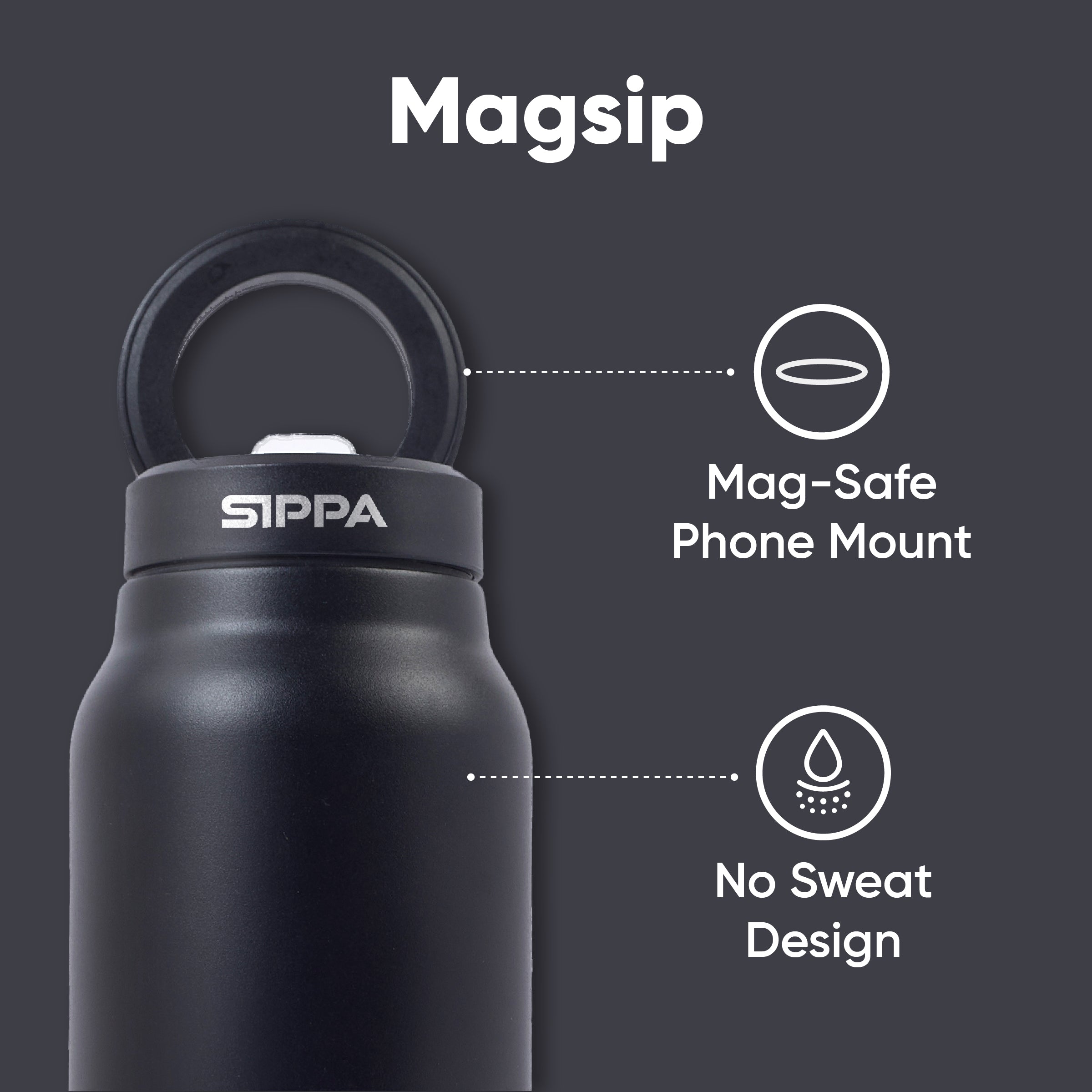 MagSip - 5 bouteilles (24OZ)