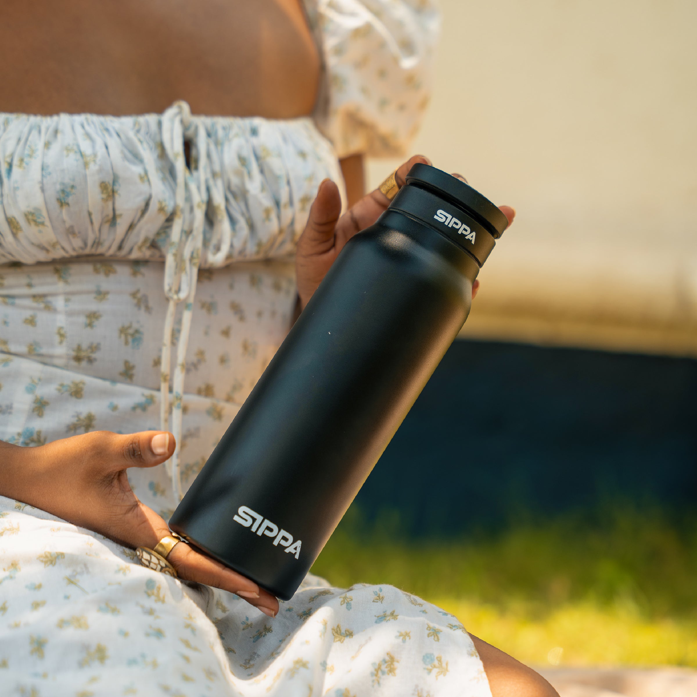 Graphite Black- Magsip Bottle - 24oz