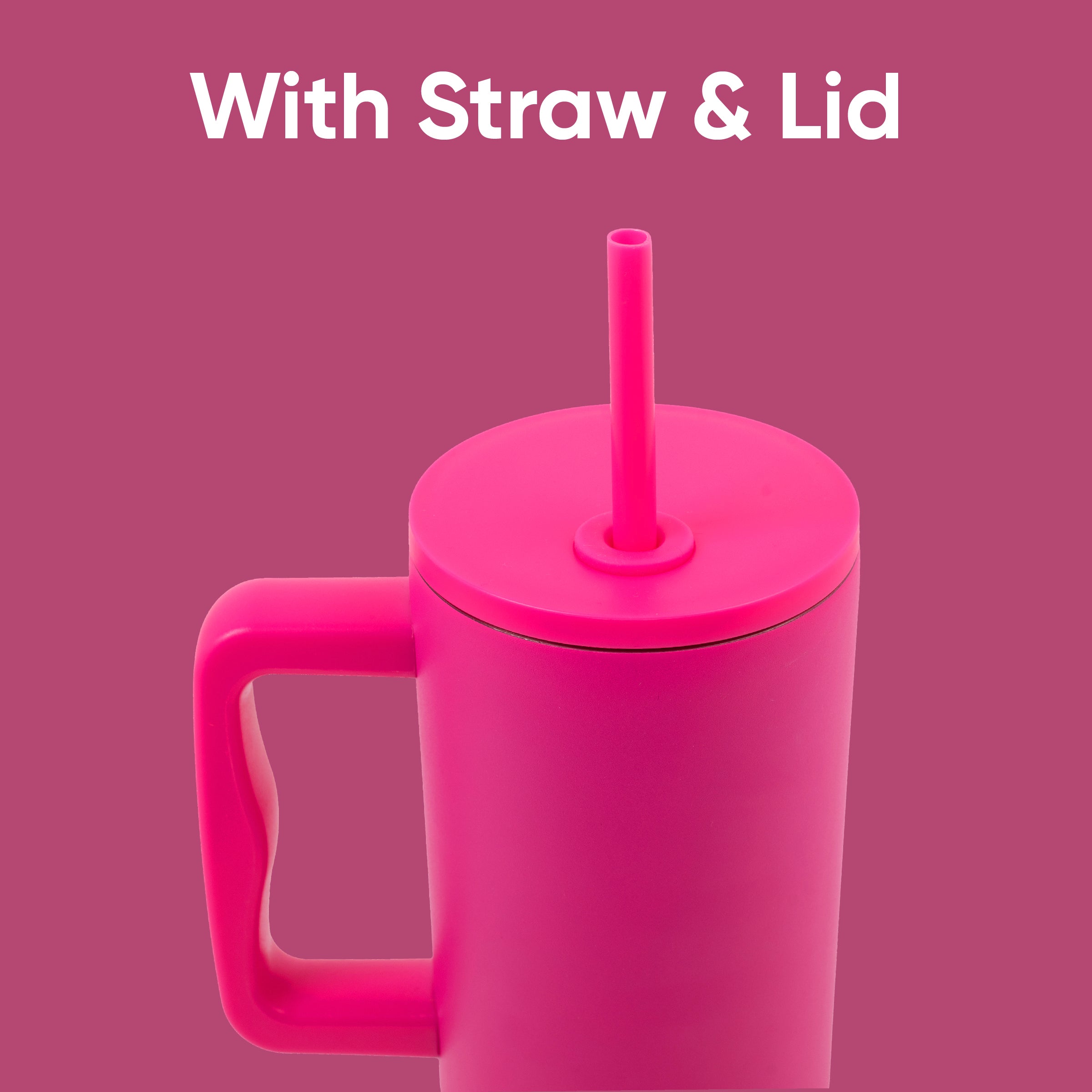 Teak Straw Tumbler - 40oz