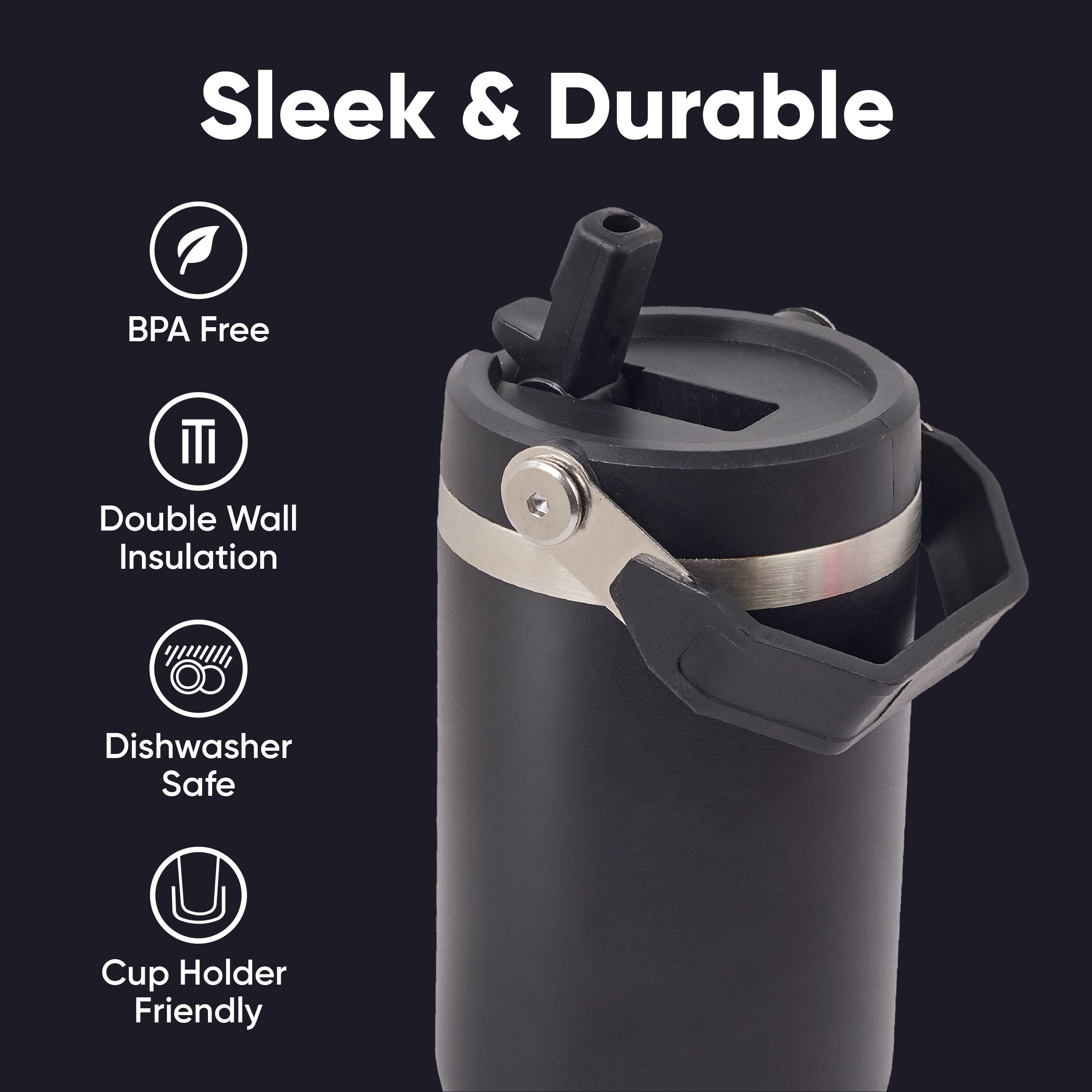 Graphite Black - Terra Tumbler - 30oz