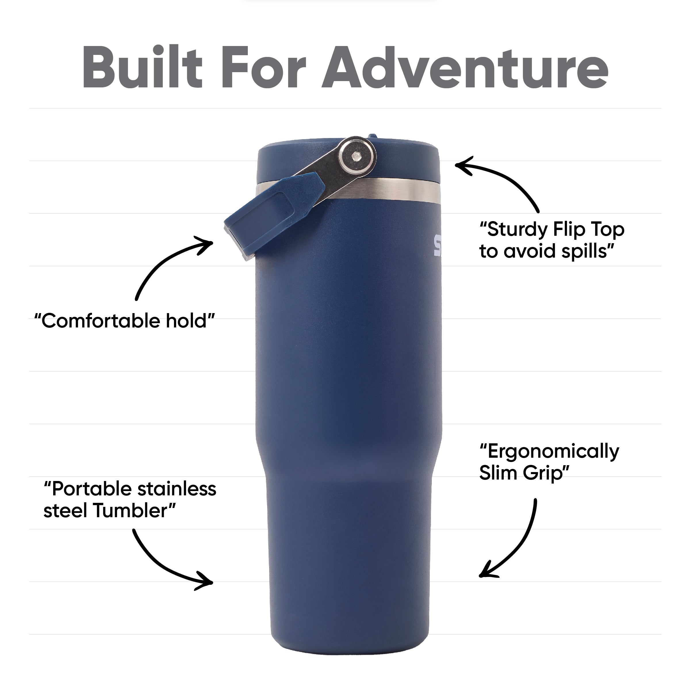 Dark Blue - Terra Tumbler - 30oz
