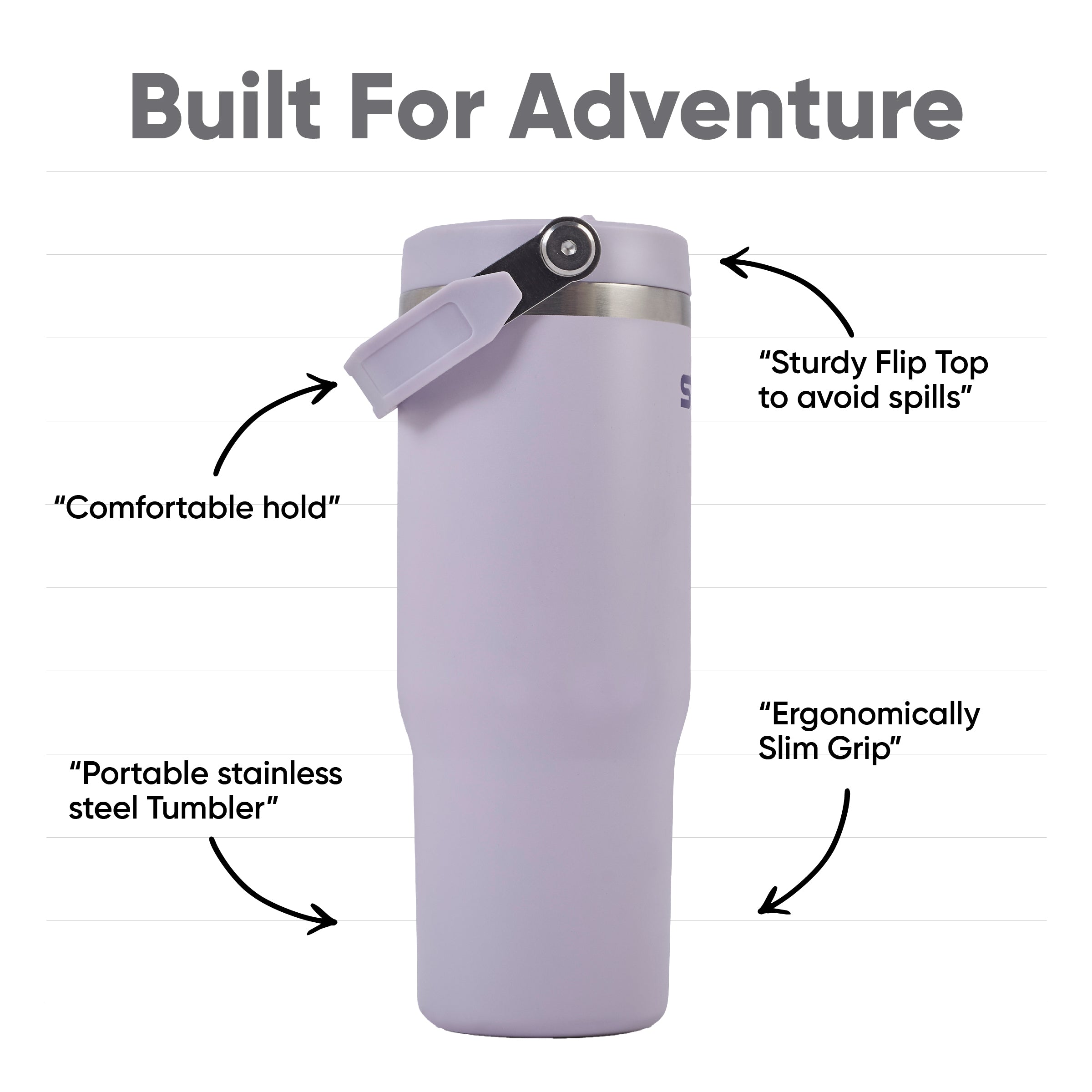 Soft Lilac - Terra Tumbler - 30oz