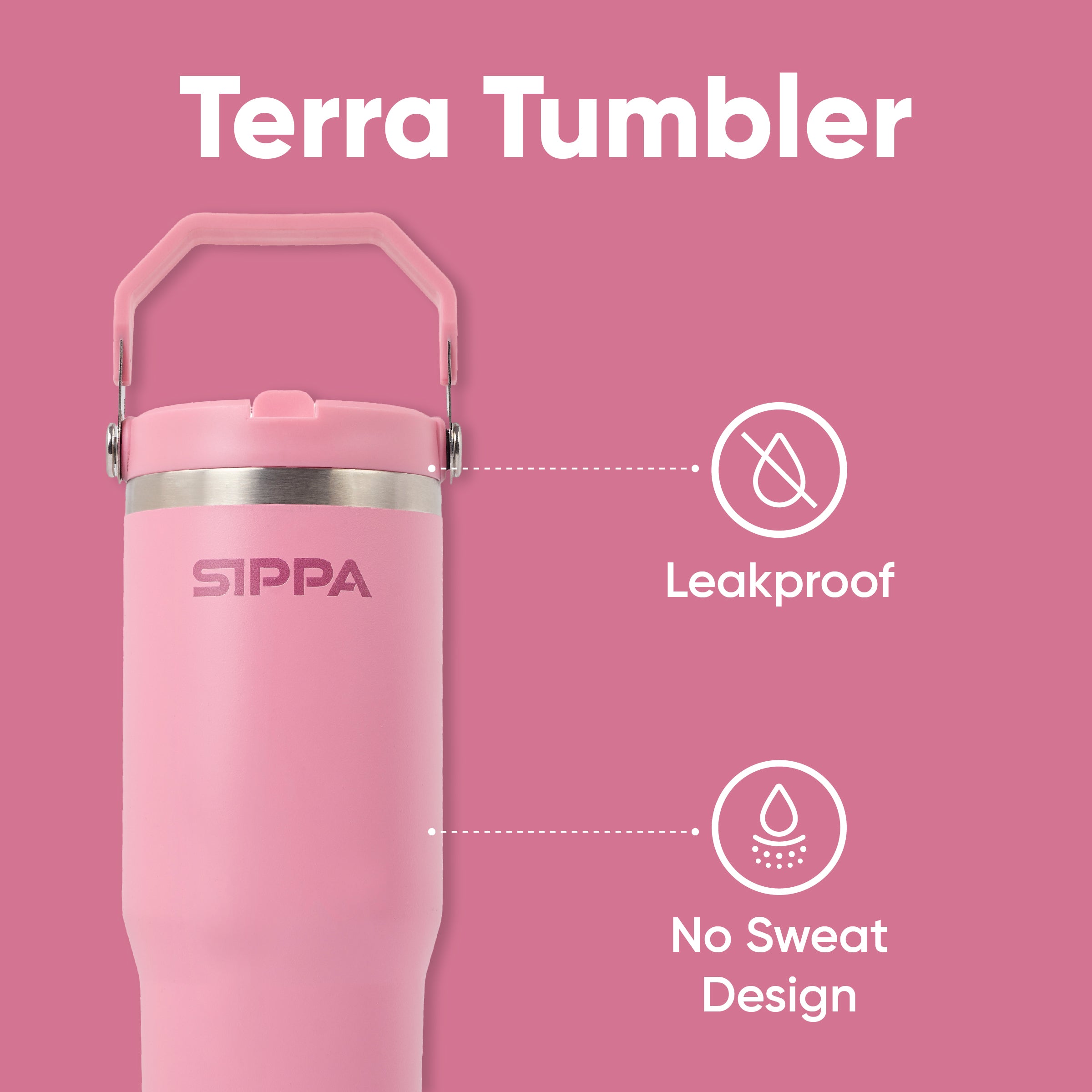 Petal Pink - Terra Tumbler - 30oz