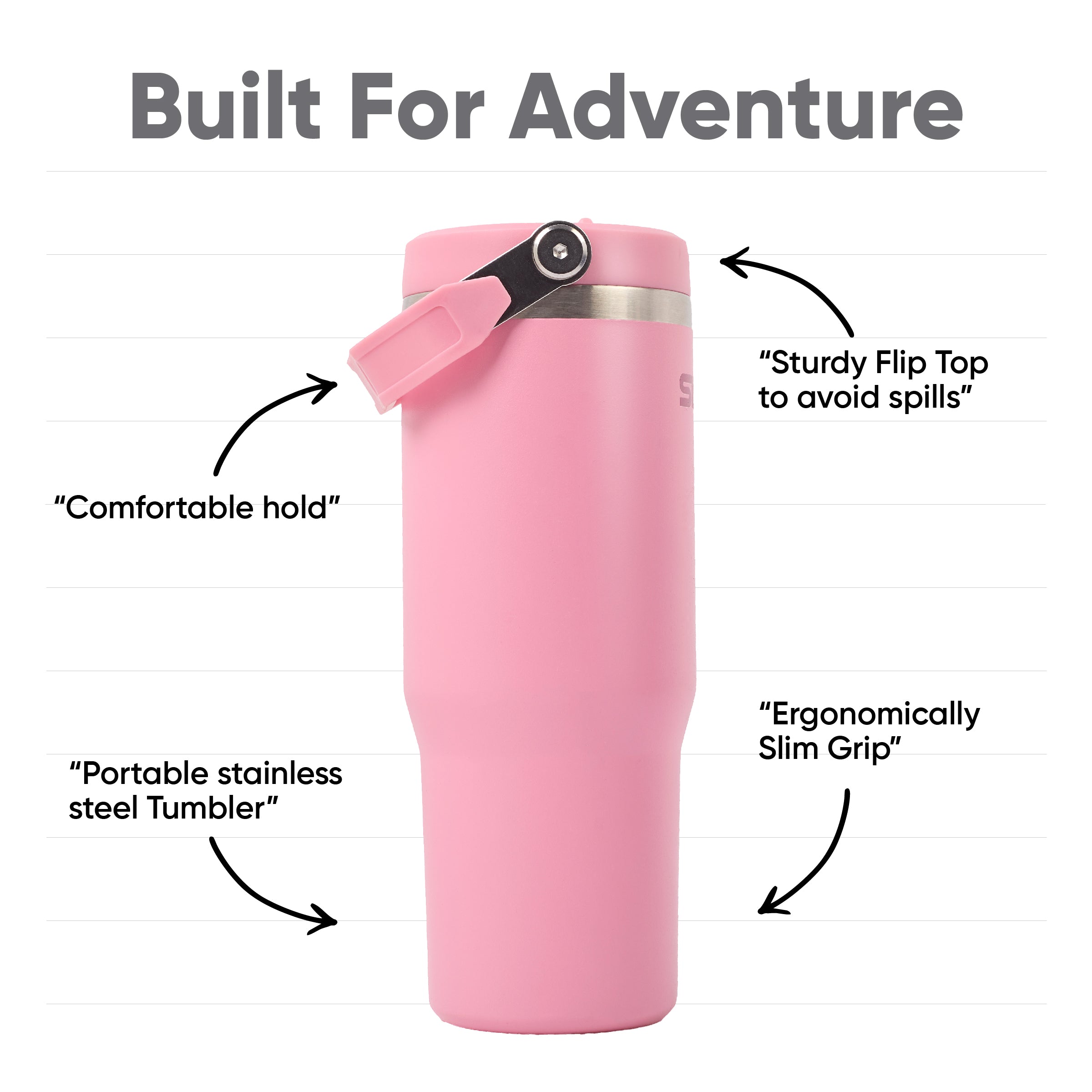 Petal Pink - Terra Tumbler - 30oz