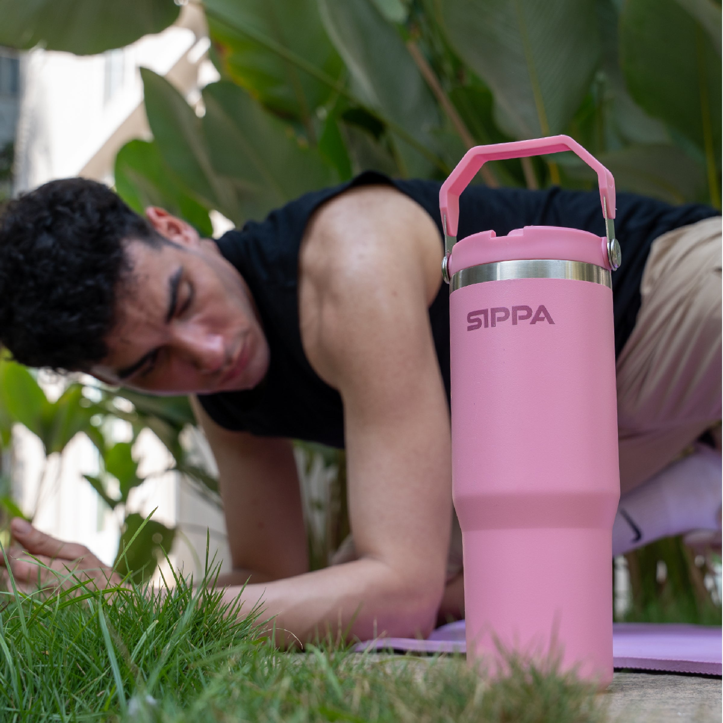 Terra Tumbler - 5 couleurs (30OZ avec poignée)