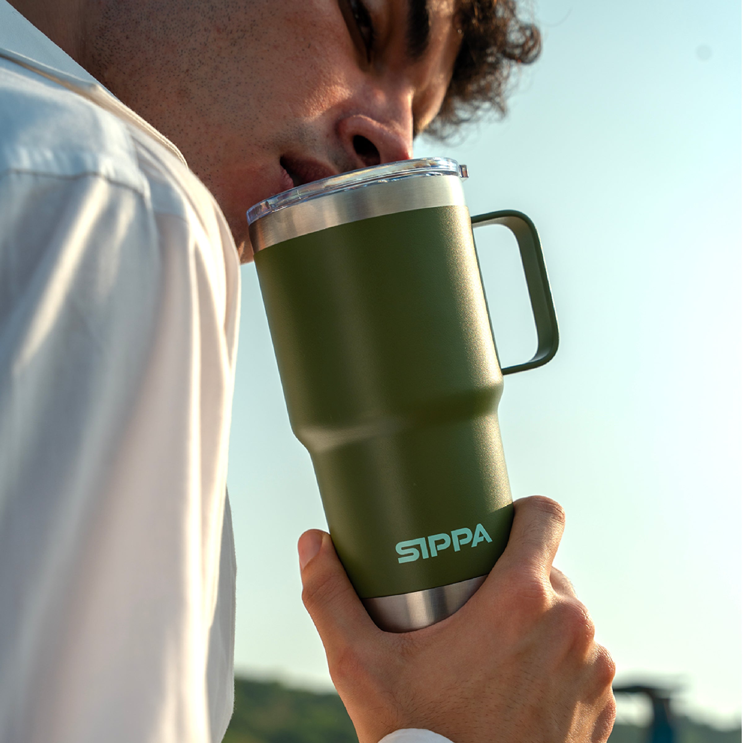 Olive Green - Thermotrail Tumbler - 20oz