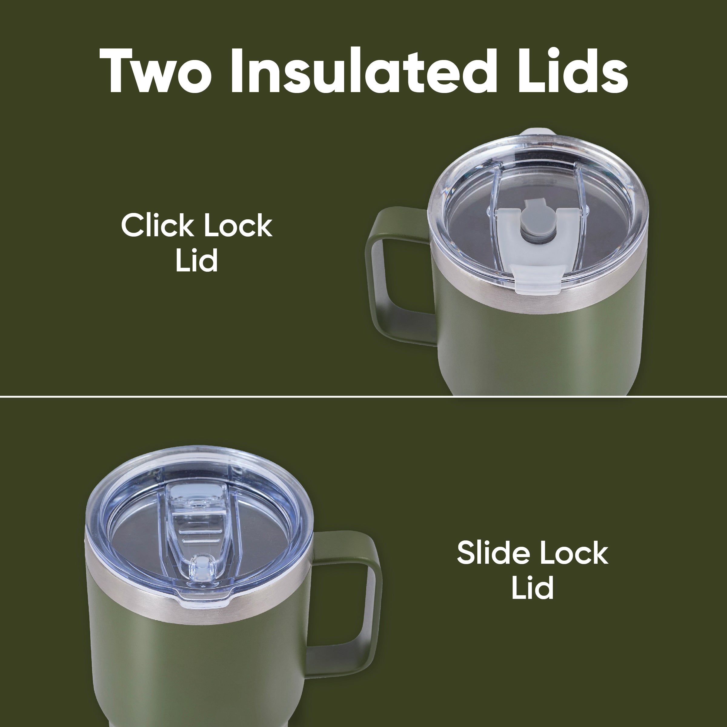Olive Green - Thermotrail Tumbler - 20oz
