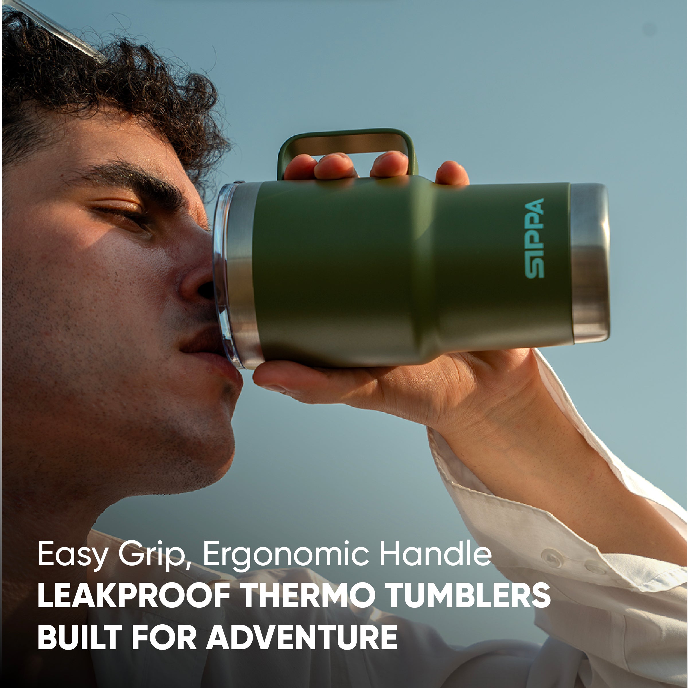Olive Green - Thermotrail Tumbler - 20oz