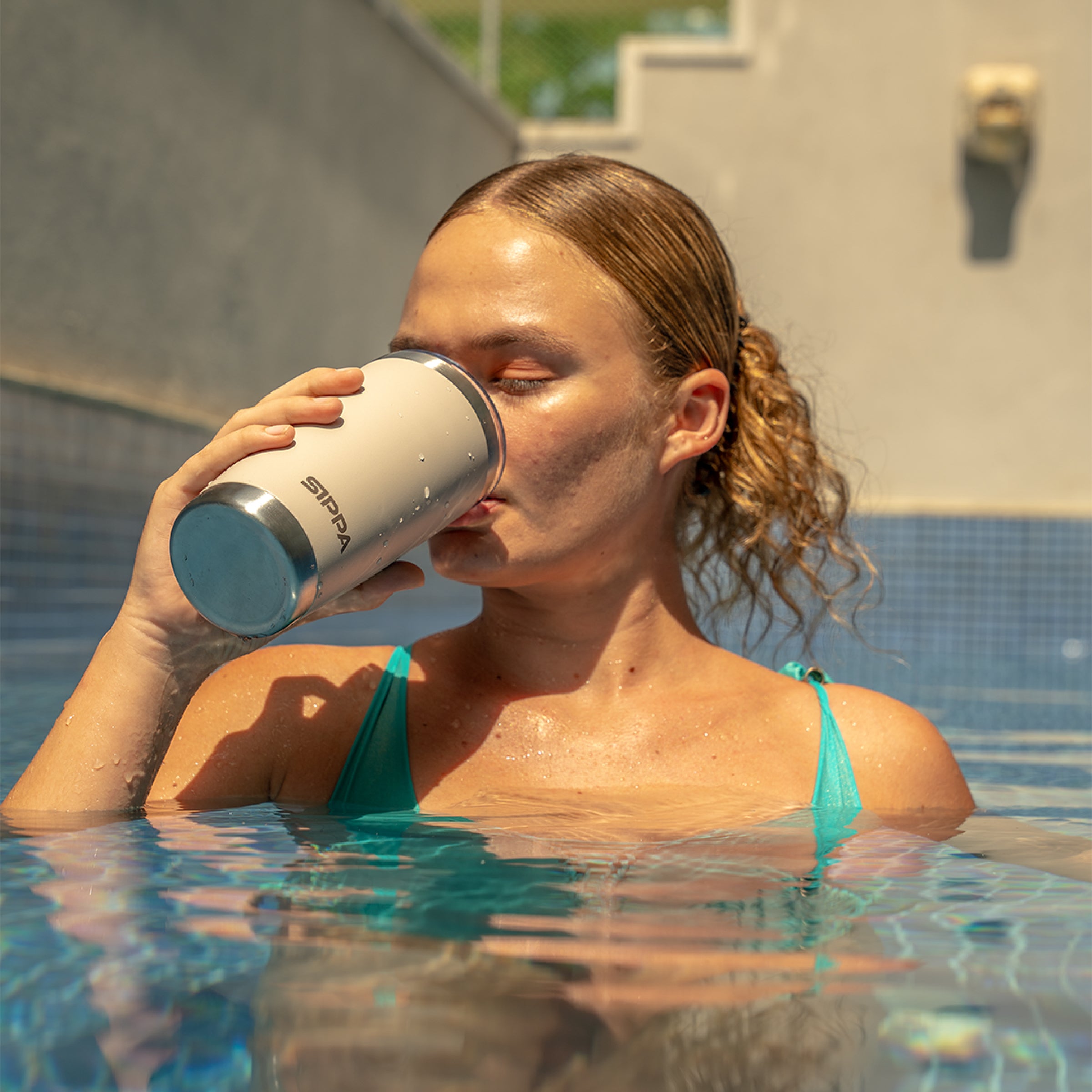 Warm Beige - Trailsip Tumbler - 20oz