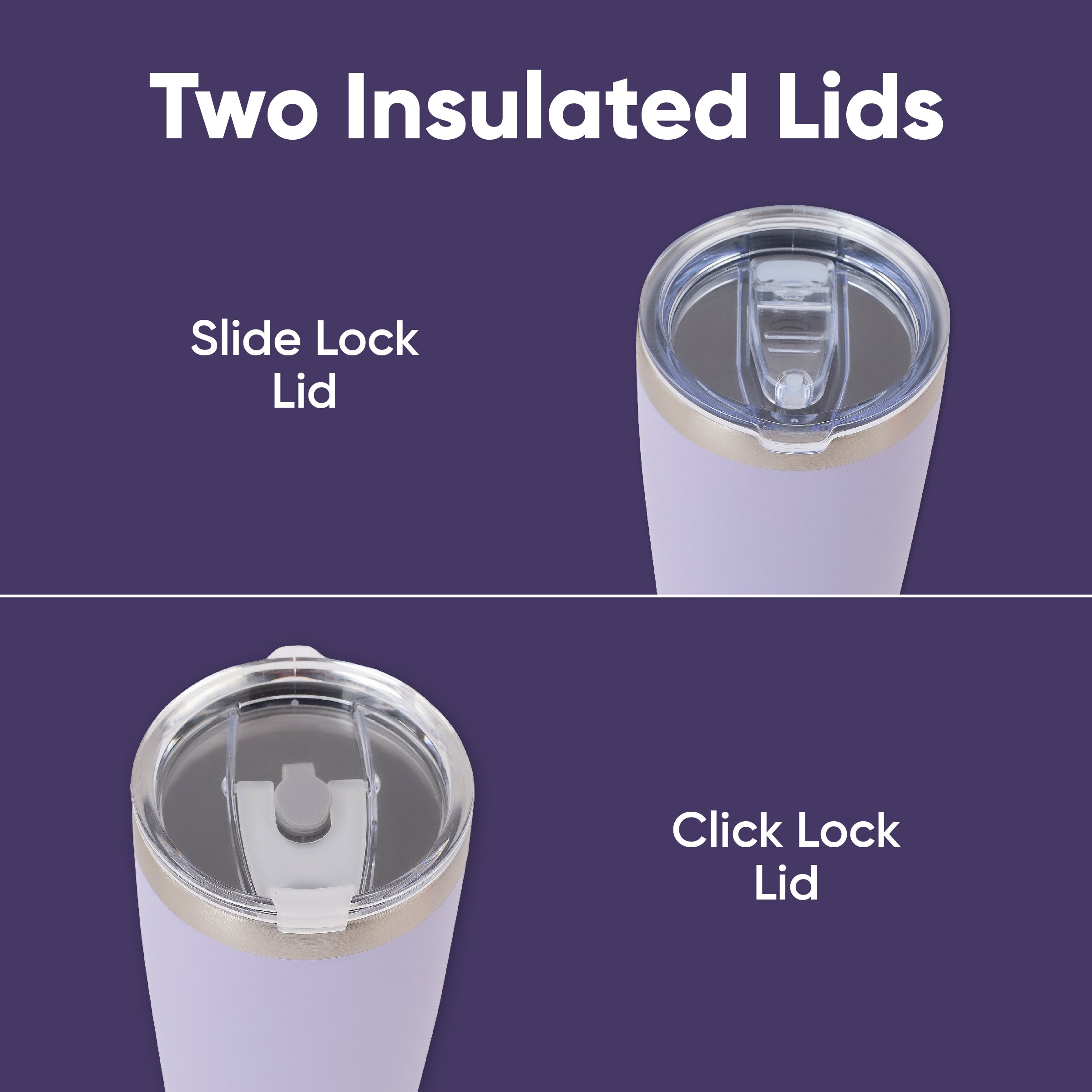 Dusty Lavender- Trailsip Tumbler - 20oz