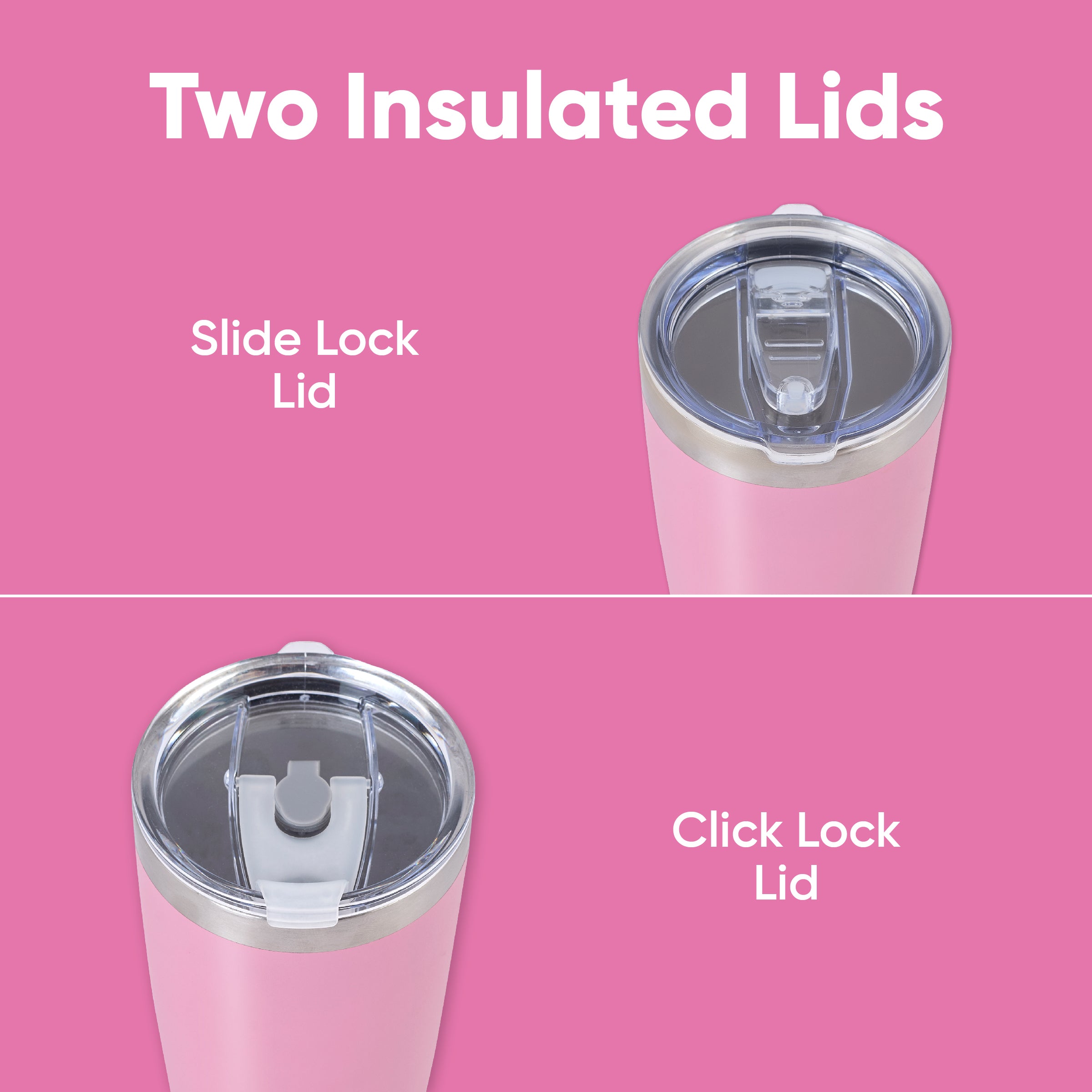 Blush Pink- Trailsip Tumbler - 20oz