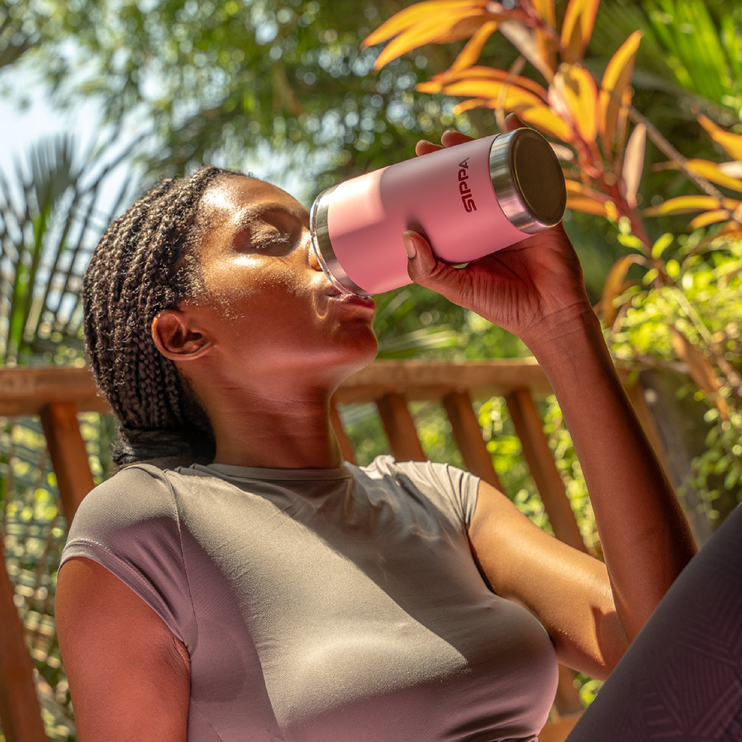 Blush Pink- Trailsip Tumbler - 20oz